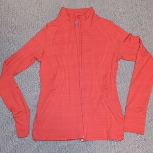 Athleta Vibrant Coral Full-Zip Jacket